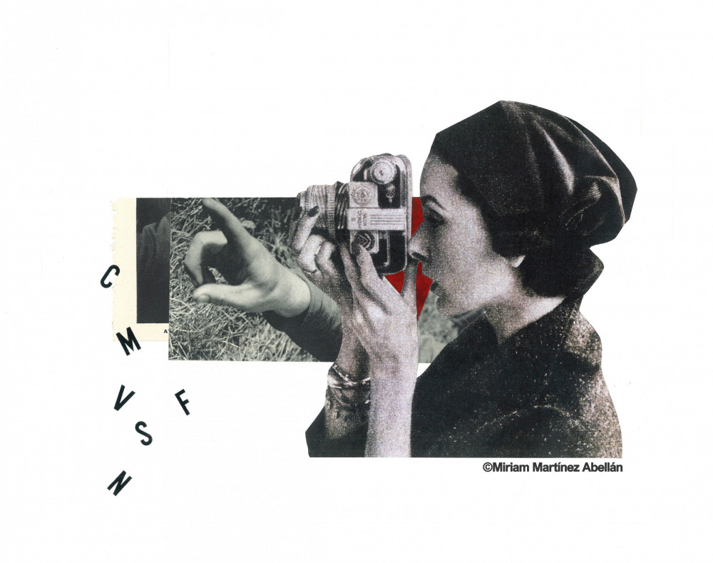 Instante. Collage analógico. 2025. Miriam Martínez Abellán