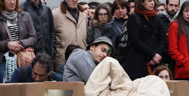 Qué se sueña en una acera