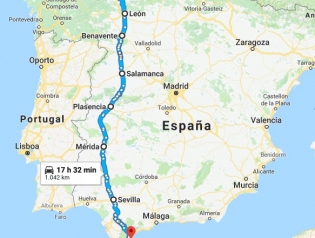 ruta Sonia cruzar Península