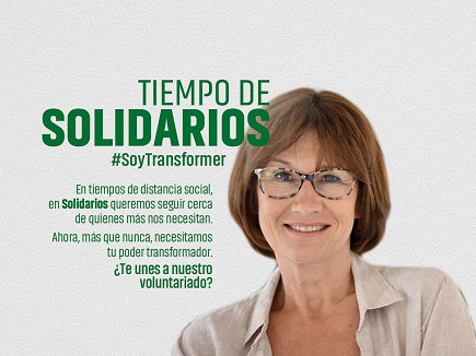 Campaña voluntariado. #SoyTransformer Tiempo de solidarios